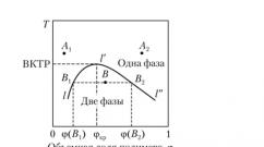 Diagrame de fază ale sistemelor cu două componente „polimer - solvent” Diagrame de fază ale sistemelor cu două componente